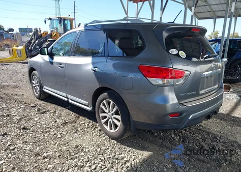 2016 Nissan Pathfinder Sl z USA, uszkodzony, nr VIN 5N1AR2MM2GC650990